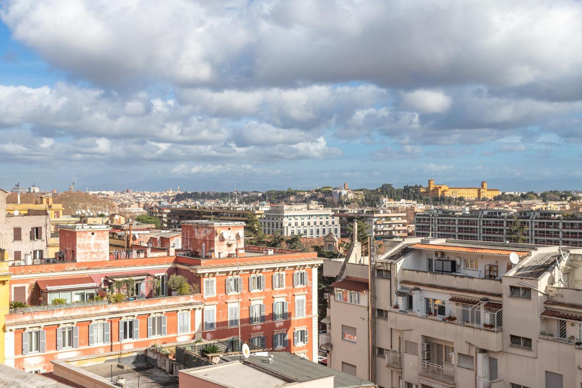 Viola Penthouse With Rome Panoramic View Daire Dış mekan fotoğraf